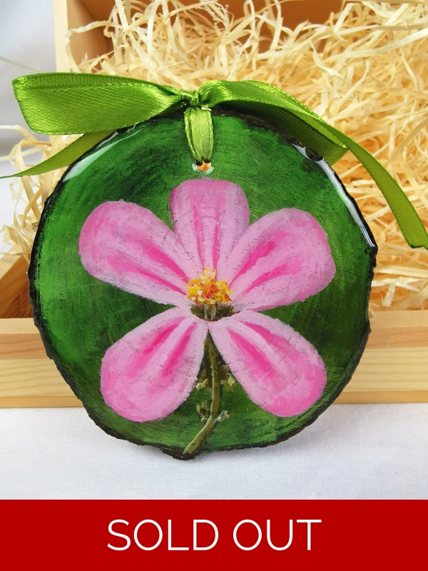 Pink Flower, Ornament